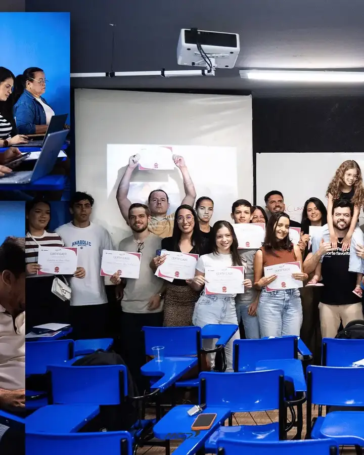 Certificado na mão, MG7 Educação